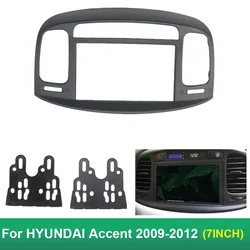 For HYUNDAI Accent 2009-2012(7Inch)Car Radio Fascias Android GPS MP5 Stereo Player 2 Din Head Unit Panel Dash Frame Installation
