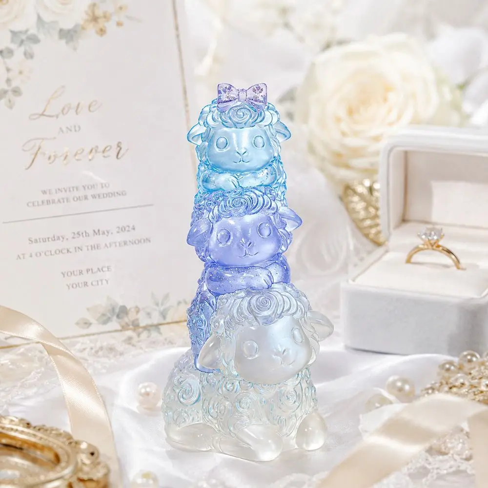 Silicone Candle Mold Overlap Handmade Candle Mould Cute Animal Shape 3D Stacked Animal Animal Silicone Mold Home Decor