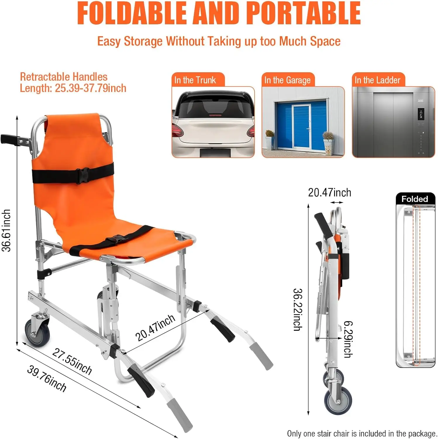 Foldable Stair Chai…