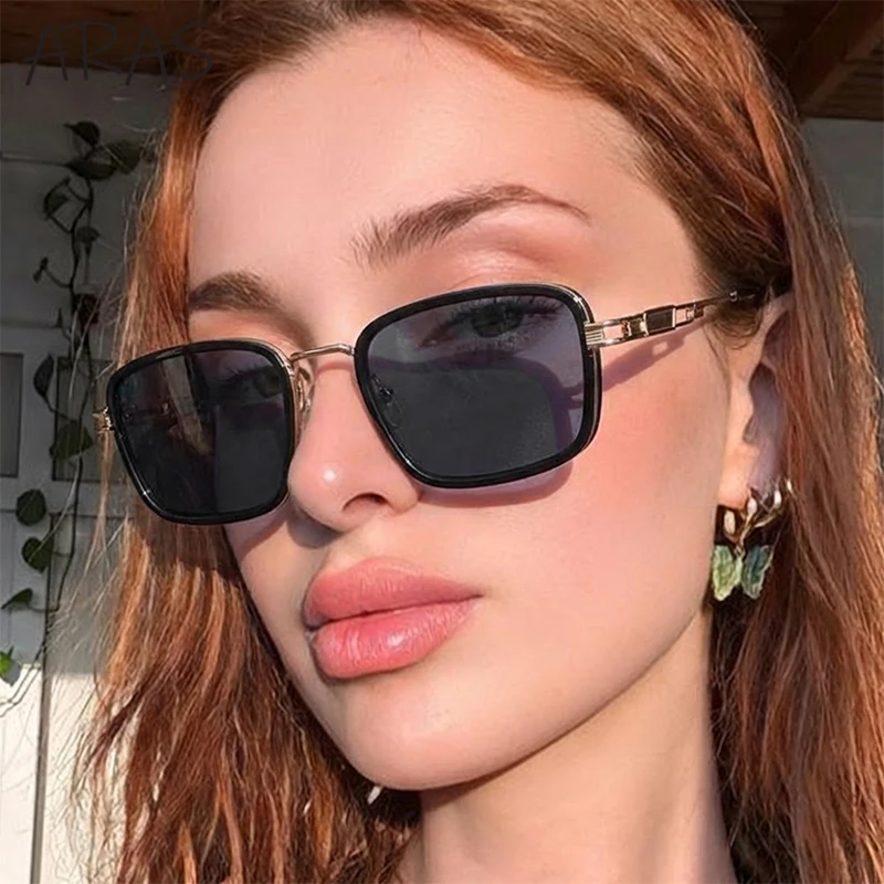 

Square Polarized Sunglasses Women 2026 Luxury Brand Small Metal Frame Sun Glasses For Lady Outdoor Change Color Eyewear Shades