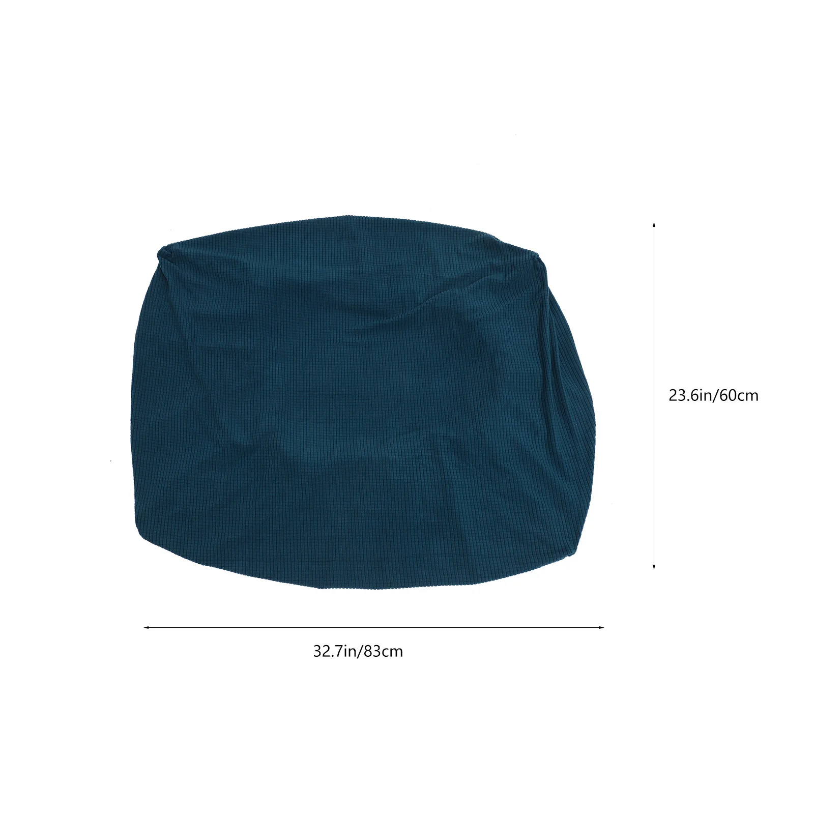 Rectangle Stretch Stool Cover Machine Washable Elastic Footrest Protector For Cube Seat Shoe Change Stool Cover Home