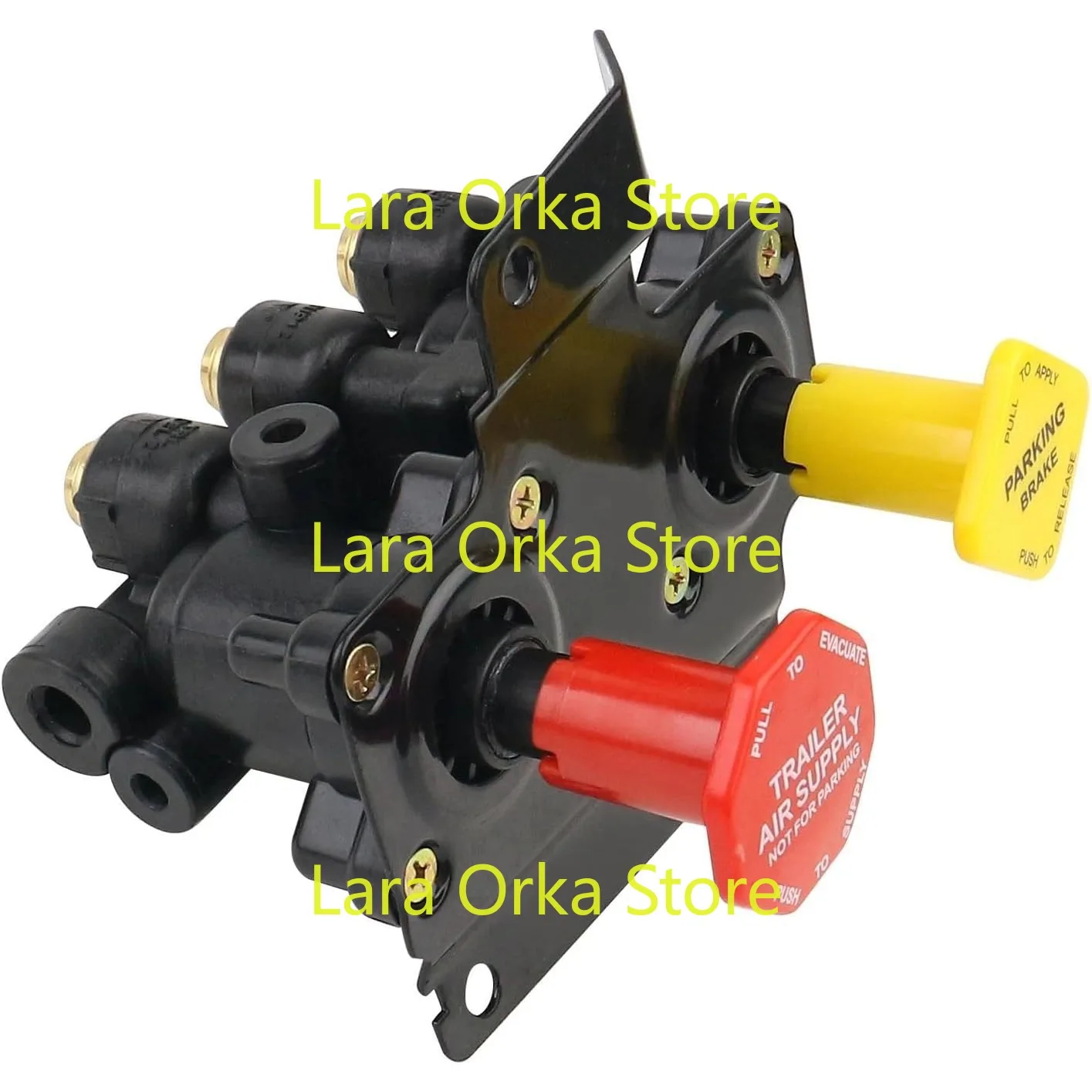 K035691 5 Port Air Brake Control Valve Dash-Mounted Brake Manifold Valve Compatible with Freightliner Volvo # 21315044 21750583