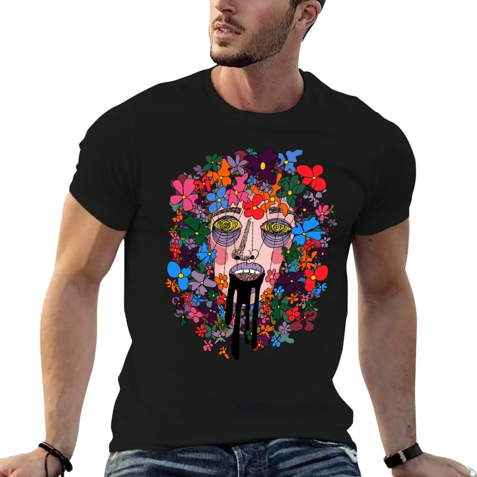 Soft and Wild T-Shirt Basic Simple Design Short Sleeve Shirt