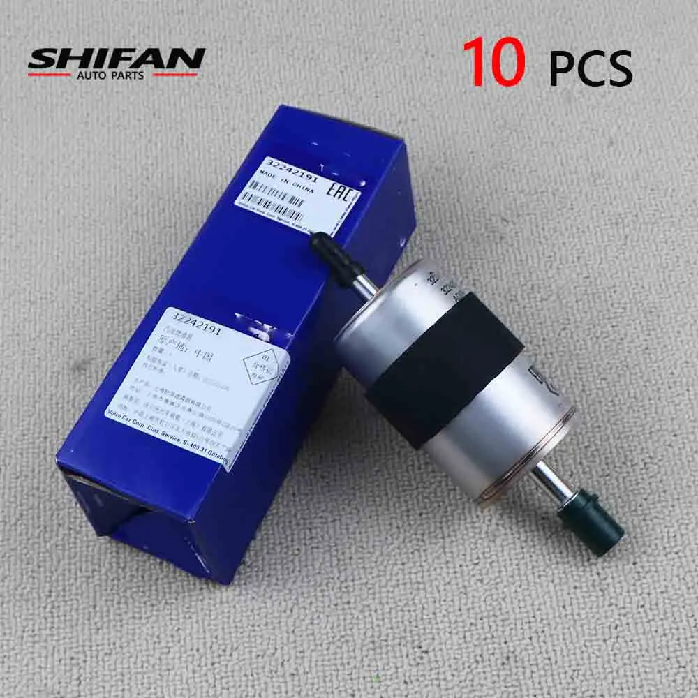 10 Pcs 32242191 Car Fuel Filter For VOLVO S90 /AWD V60 II V90 Cross Country AWD XC60 II 2017- XC90 AWD(EU 2014-) 31355911