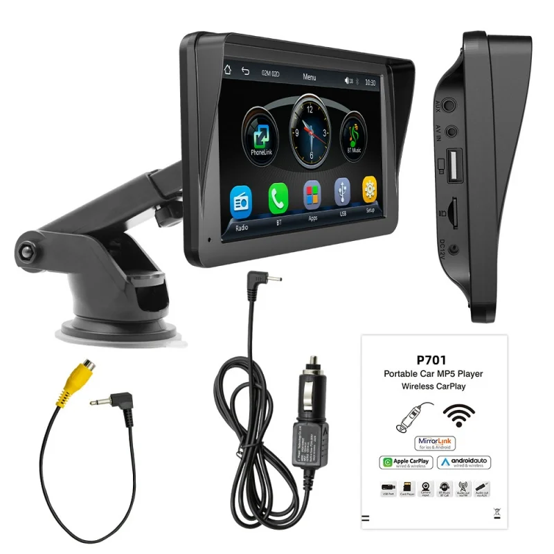 YTUK Car Radio Wireless CarPlay Android Auto Multimedia Video Player 7