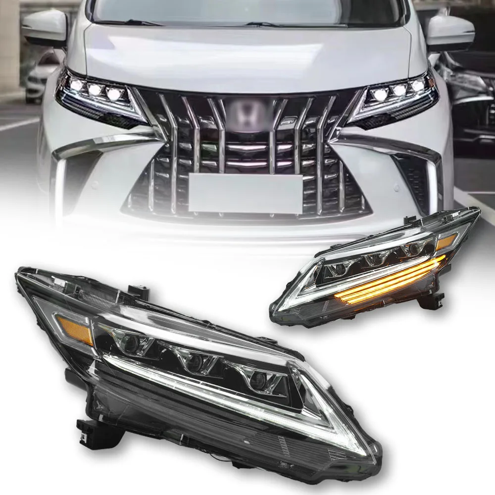 

Car Lights For Honda Odyssey 2015-2021 LED Car Lamps Daytime Running Lights Dynamic Turn Signals Car Accessories