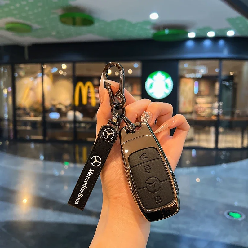 2/3/4 Buttons For Mercedes Benz W177 W205 W213 W222 G63 X167 A C E S G GLS Class Maybach TPU Car Key Cover Case Shell Fob Bag view 2