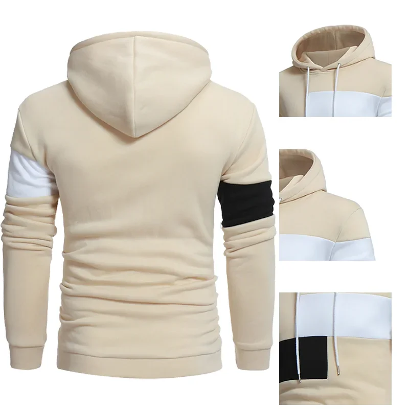 Nieuwe Mode Mannen Custom Uw Logo Trainingspakken Voor Heren Casual Hoodie + Broek 2 Delige Set Winter Jogging Pakken