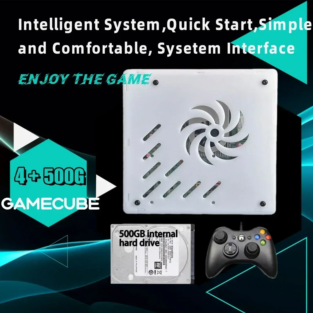 2025 جديد X8 ريترو لعبة فيديو وحدة التحكم 500 جيجابايت التوصيل والتشغيل 4K مع 70000 + ألعاب 60 محاكيات ل وي PS2 N64 PSP GameCube XBOX