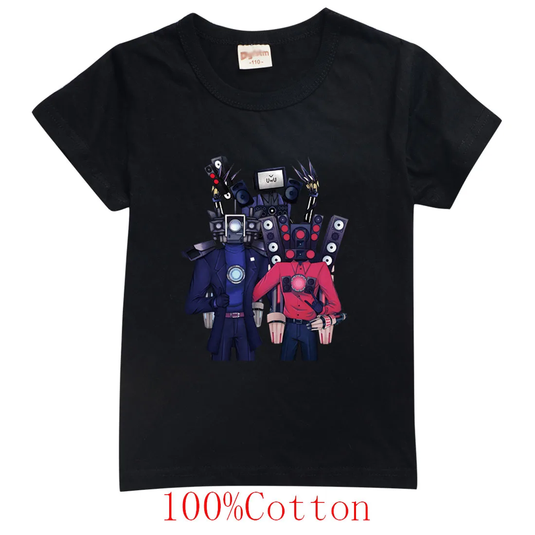 Skibidi Toilet Boys Print Kids T Shirt Summer Funny Toilet Man Cartoon Casual T-shirt Children Clothing Girls Tshirt Kawaii Tops