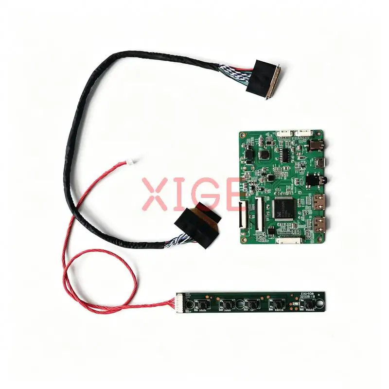 Controller Drive Board Fit M133NWN1 LP133WH2 LP133WH1 HB133WX1 1366x768 LVDS-40 Pin 1366*768 Laptop Monitor Panel 2HDMI-Mini Kit