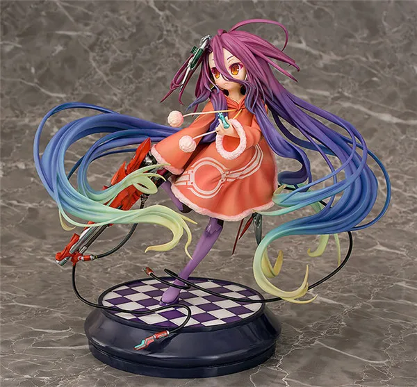 

Anime No Game No Life Figures Zero Shiro Stephanie Dola Model Dolls Figurines Action Figure Schwi Jibril Fairy Shampoo Figurine