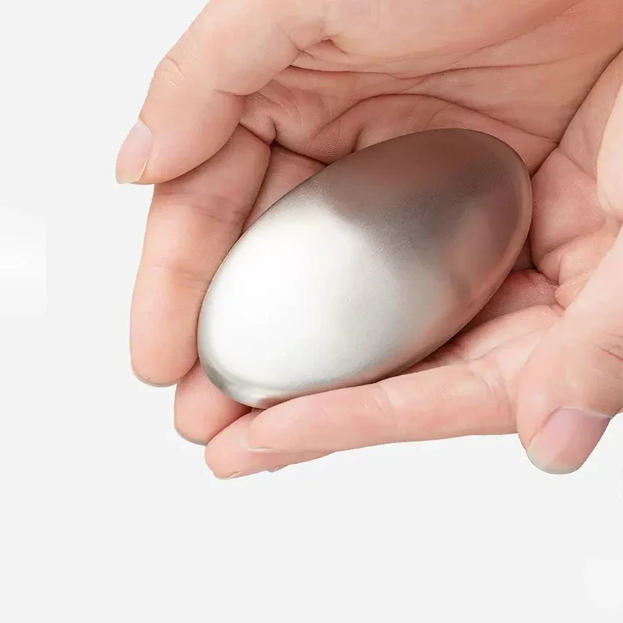 

1pc stainless steel deodorizing soap, remove garlic, remove fishy smell, deodorize hand soap, deodorize soap, soap