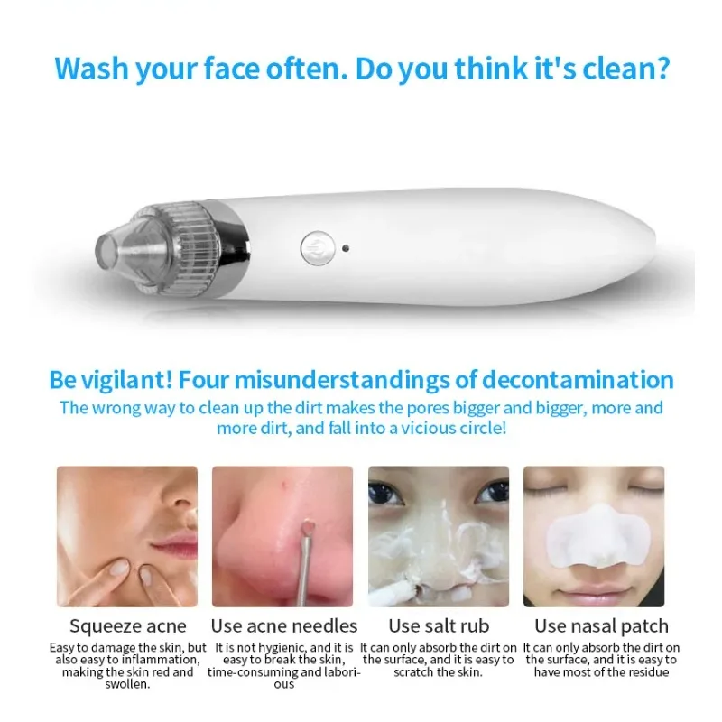黒ずみ除去美容器 電動クレンザー 毛穴クリーナー 黒ずみ除去器
