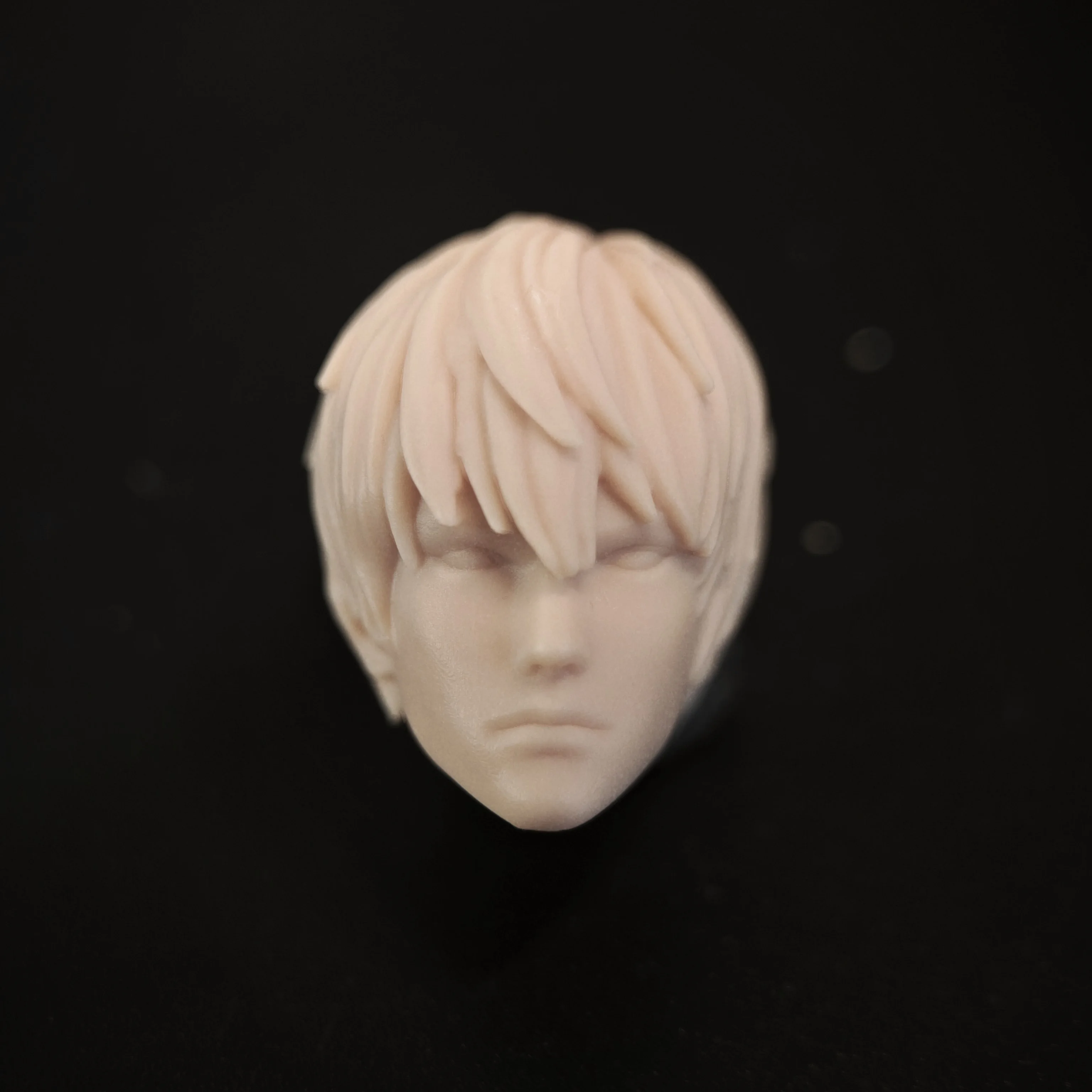 HL1059 DIY Customized 1/18 1/12 1/10 Scale Unpainted Head Sculpt for 3.75