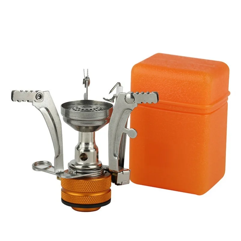 Folding Integrated Mini Burner Outdoor Camping Portable Barbecue Stove Picnic Stove