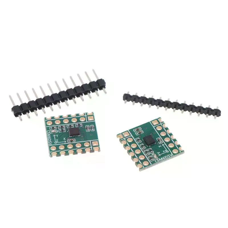 Six-Axis Sensor LSM6DSV Module SPI/I2C Compatible For Smol/SlimeVR - Accelerometer & Gyroscope Data Logging