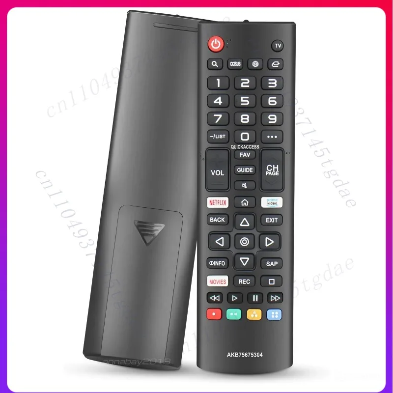 New AKB75675304 TV remote control replacement, suitable for LG smart TVs LCD LED 4K UHD-all