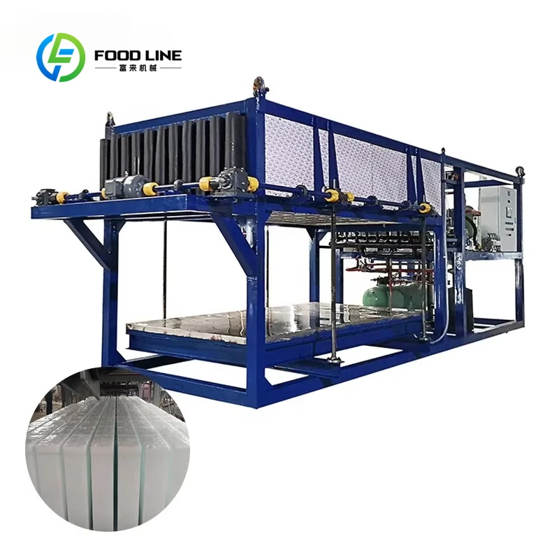 Customized China 5 Ton Cube And Block Ice Maker Machine Industrial Heavy Duty For South Africa High Efficiency Energy Saving