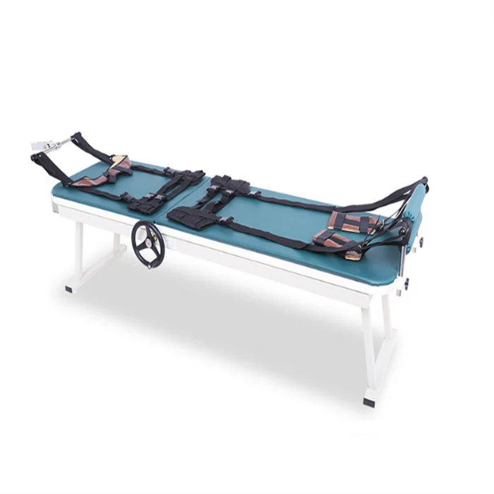 Hot Sale Orthopedic Cervical Neck Lumbar Spinal Traction Table Traction Bed Manufacturer