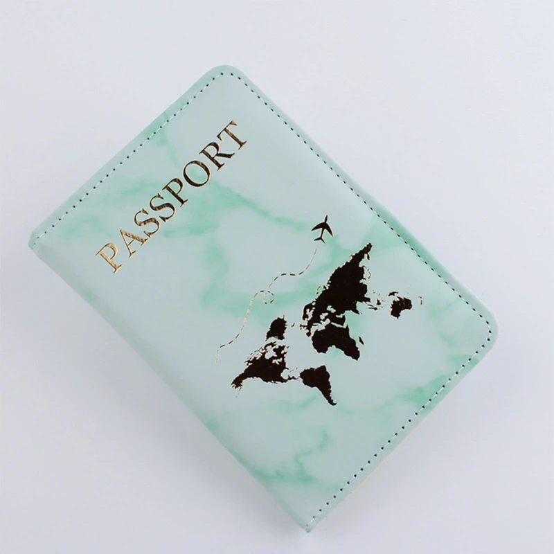 Przenośny uchwyt na paszport ze skóry PU do etui na kartę Travel Protector