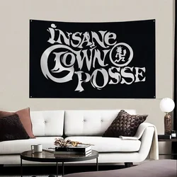 1pc Insane Clown Posse Flag Flags And Banners Four Hole Polyester Outdoor Decor Room Aesthetic