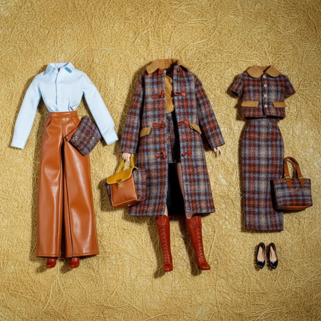 

Европейский стиль, 32 см, супермодель, костюм, мультистиль, модное пальто, набор аксессуаров, коллекционные подарки «сделай сам»