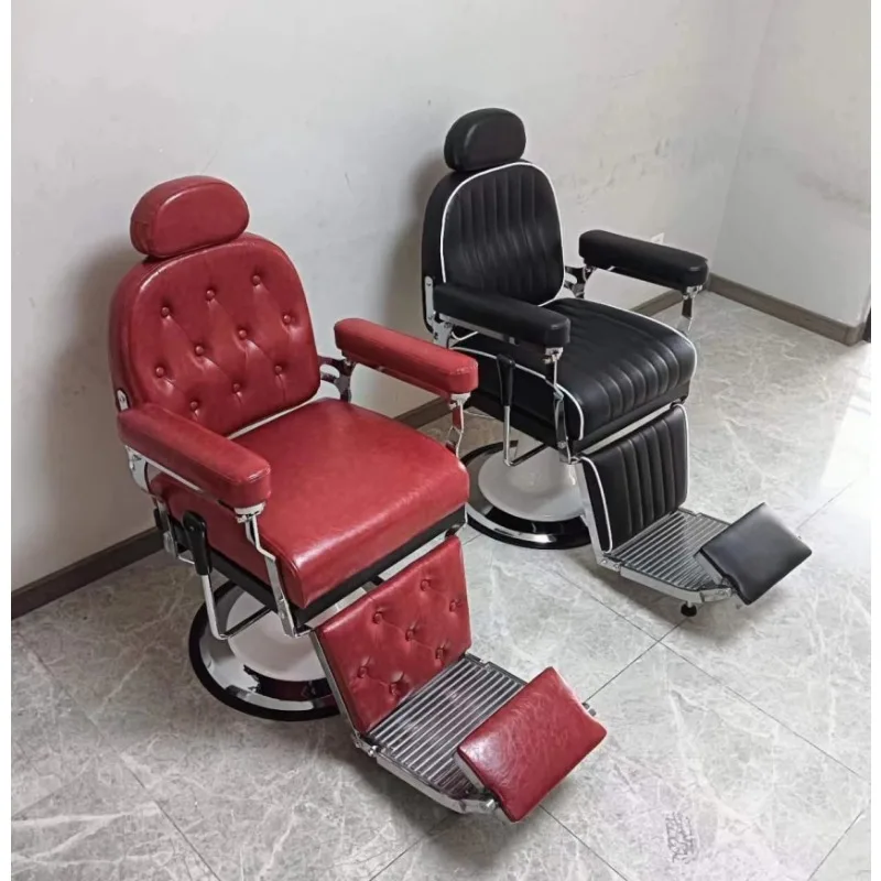 Salon Chairs Beauty Equipment Furniture Height Adjustment Retro Chair Professional Hairdresser Chaise Coiffure Pedicure Nails