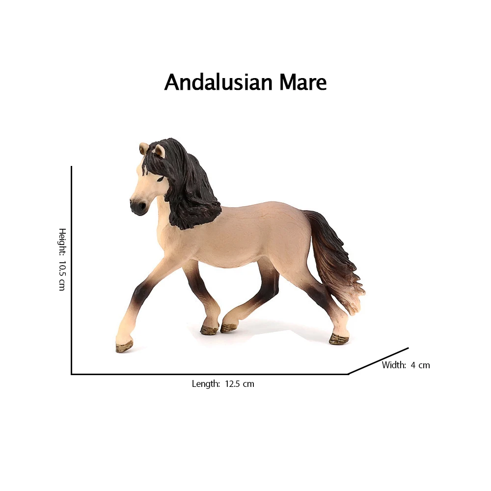 Horse Figurine Plastic Farm Animals Toy Horses Figurines Mustang Appaloosa Fjord Toys Action Figure Kids Gifts Christmas Present