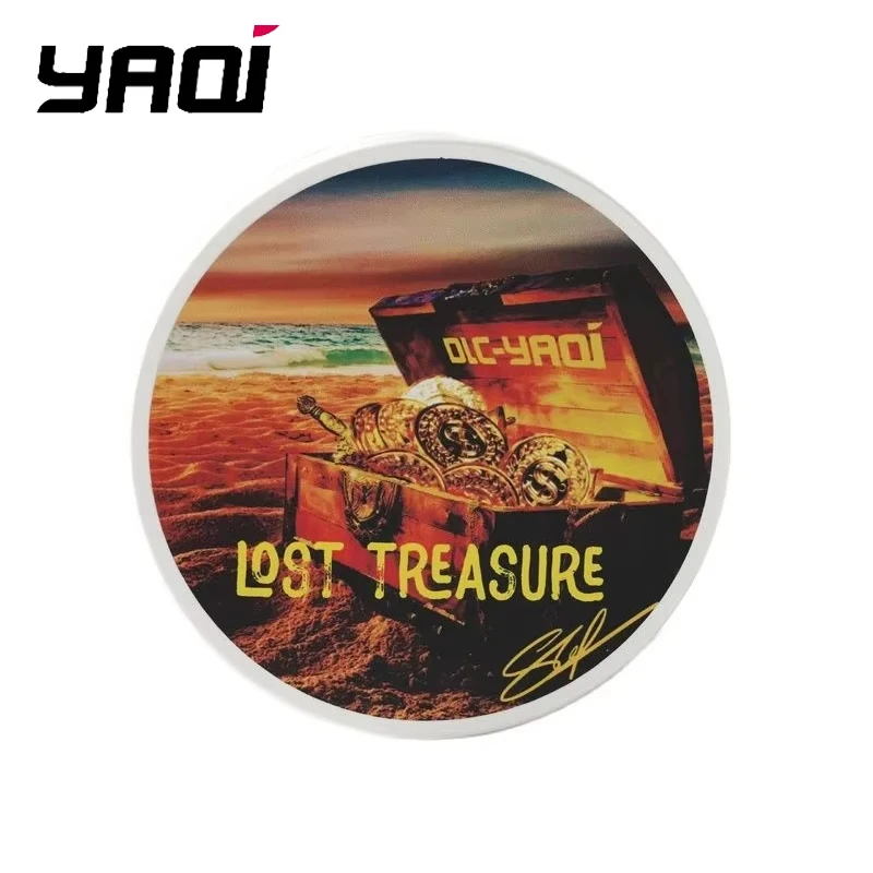 

YAQI Lost Treasure Atisan 170 г мыло для бритья для мужчин с очаровательными ароматами, как соуда, ока и потерянное сокровище