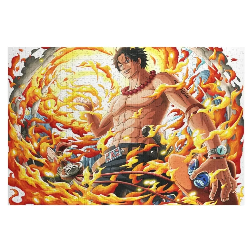 

Portgas D Ace Jigsaw Puzzle Personalized Toys Photo Custom Puzzle