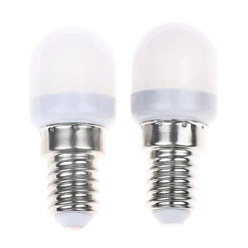 1Pc E14 220V LED Refrigerator Lamp Light Bulbs Mini Night Light Refrige Cabinet Display Lamps LED Spotlight Home Decor