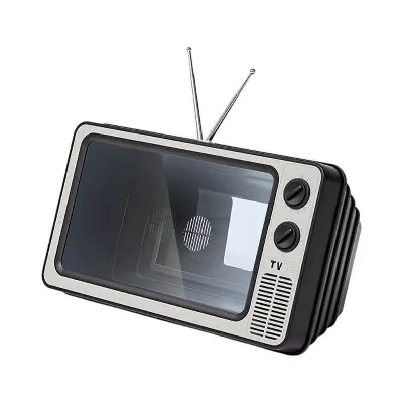 R53C 3D Screen Amplifier Magnifier Video Amplifier Stand Folding Desk Phone Holder
