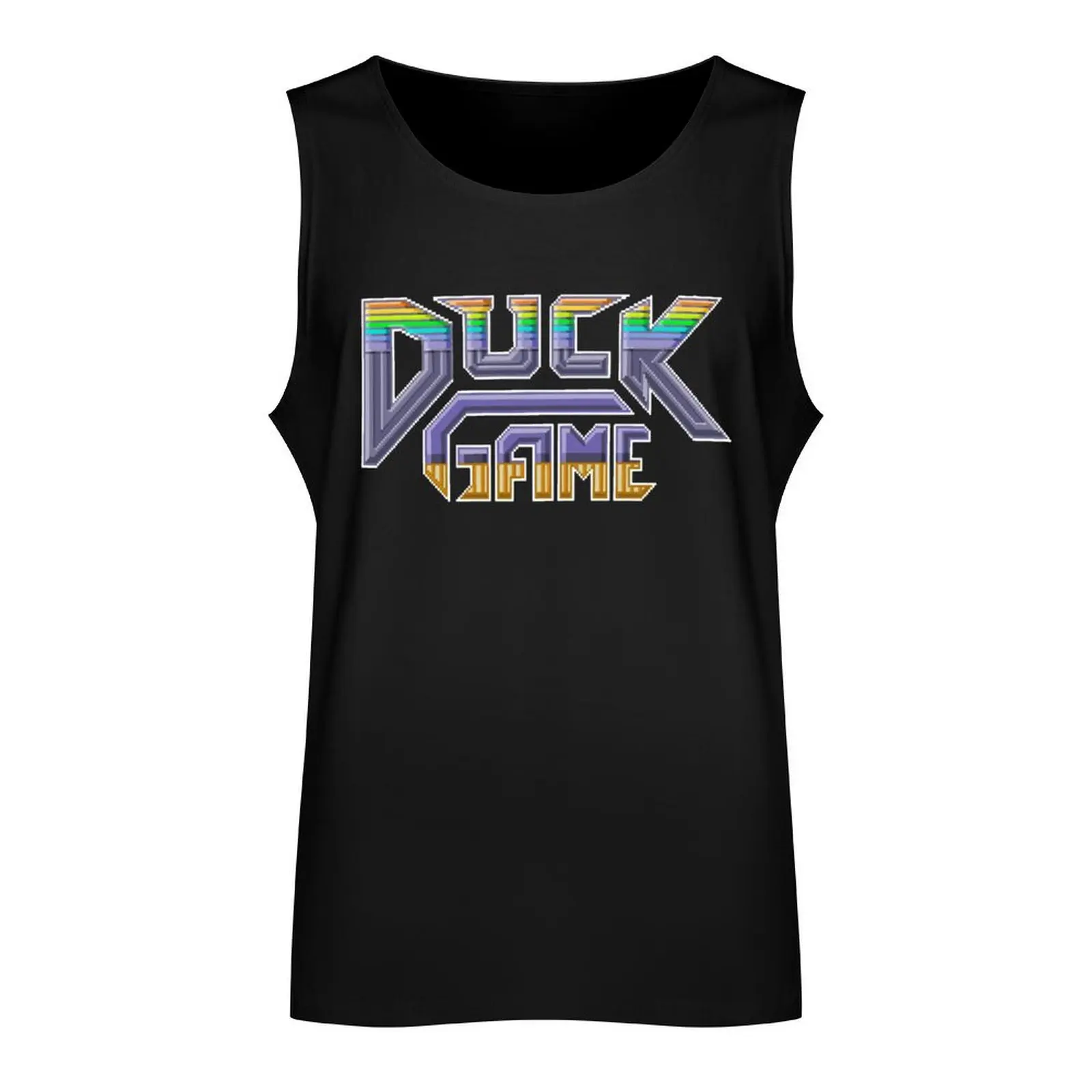 Duck Game Tank Top T-shirt men man vest Men gym sportswear