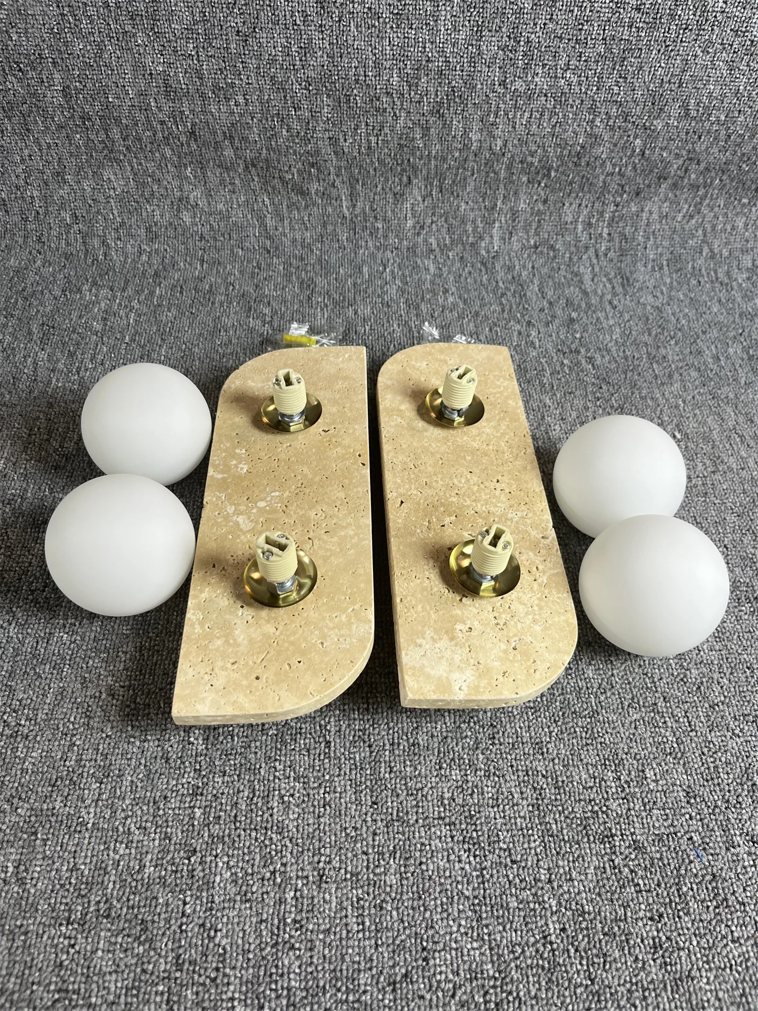 الحديثة اليابانية الأصفر الكهف حجر الجدار مصباح الشمال الحد الأدنى الجدار الخفيفة لغرفة النوم السرير بيت الضيافة الممر مدخل ديكور