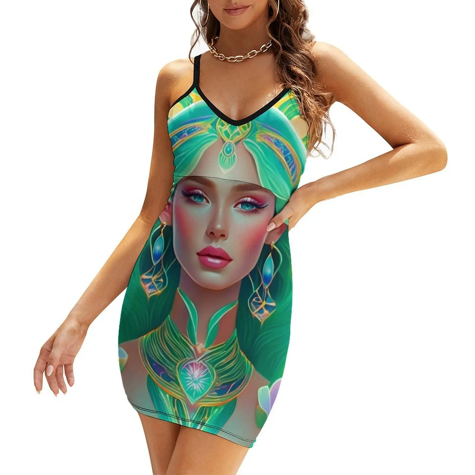 

Goddess Brigid. Sling Dress dresses summer woman 2025 clothes for woman summer women's suit
