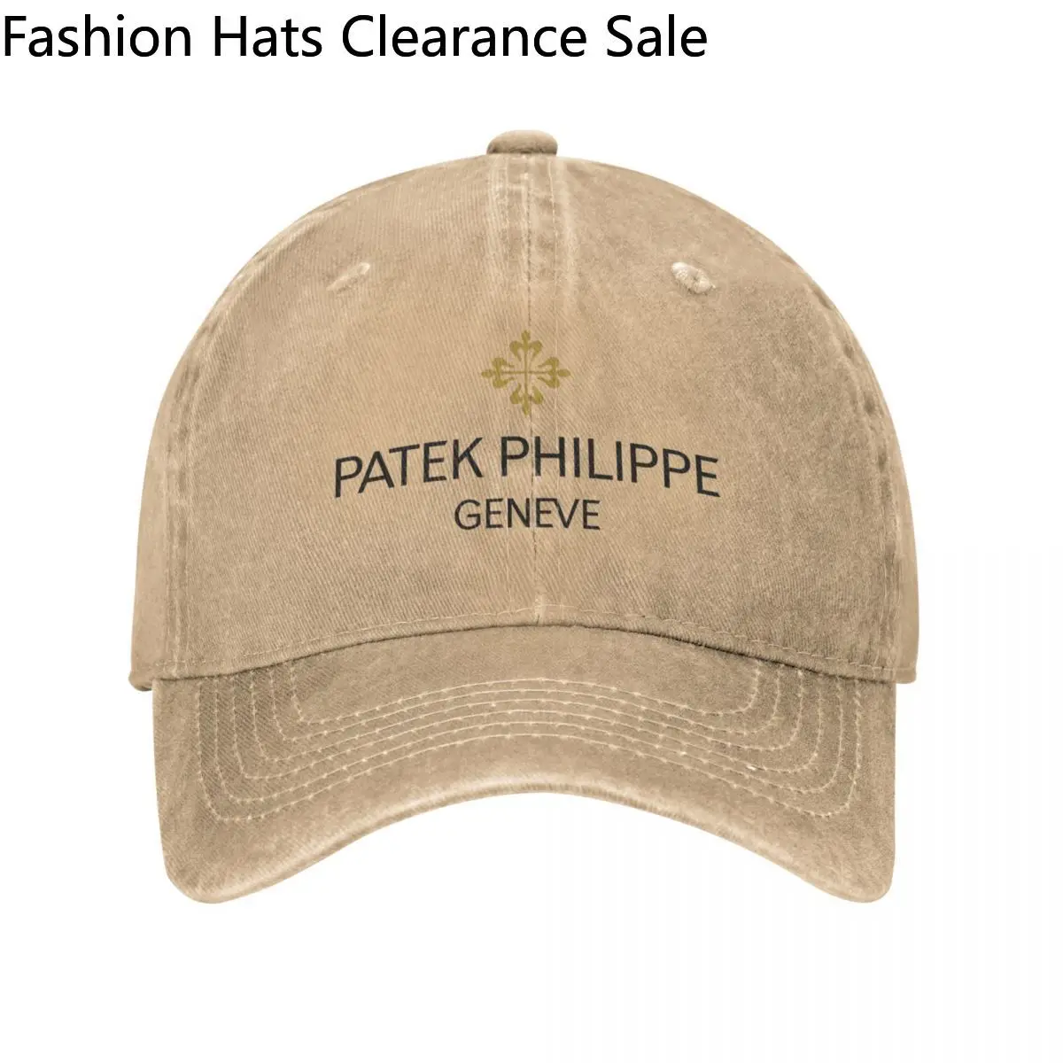 Patek Philippes Logo Men Women Baseball Cap Distressed Cotton Caps Hat Classic Outdoor Summer Snapback Hat