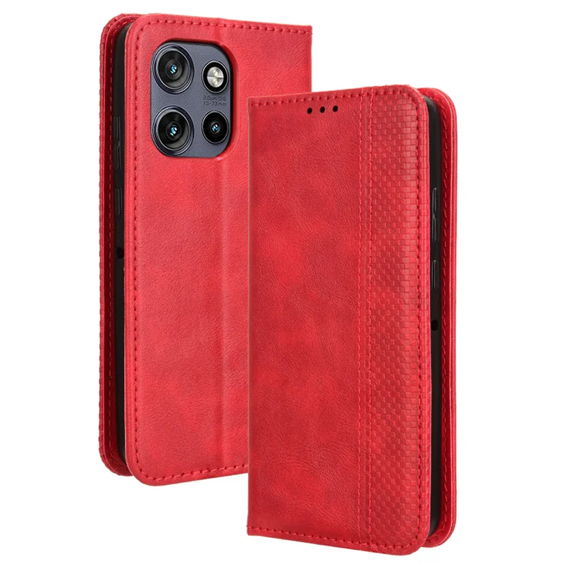 

Для Motorola Edge 60 Neo Cover Роскошный кожаный флип-кошелек с магнитной полной адсорбцией Чехол-подставка для Moto Edge 50 Neo Сумки для телефонов