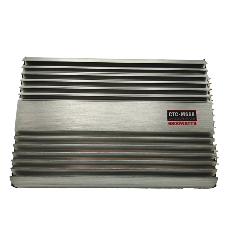 

2025 hot sale Factory direct sales four-channel 4 * 100W car audio modified power amplifier M668 high-power four-way car
