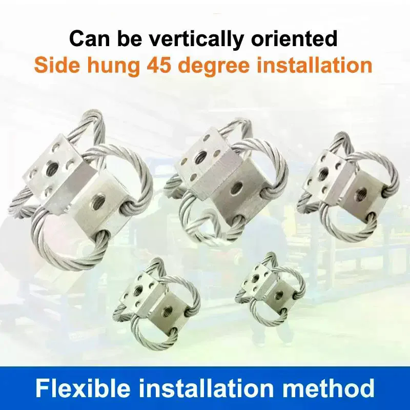 ALJ-84 Wire Rope Vibration Isolator Shock Absorber For Car Vehicle Marine Boat UAV Drone Gimbal Camera Precision Instrument