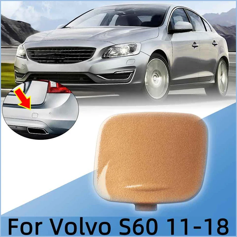 

Автозапчасти для Volvo S60 2011 2012 2013 2014 2015 2016 2017 2018, задний бампер, буксировочный крючок, накладка на глаза, буксировочная крышка, отделка крышки прицепа