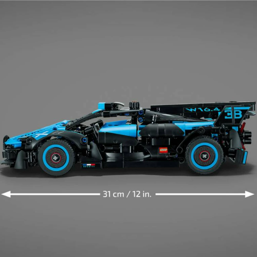 LEGO Technic Bugatti Bolide Agile Blue Racing Car 42162 Model Building Set Race Engineering Toys Sports Vehicle Kit (905pzs)