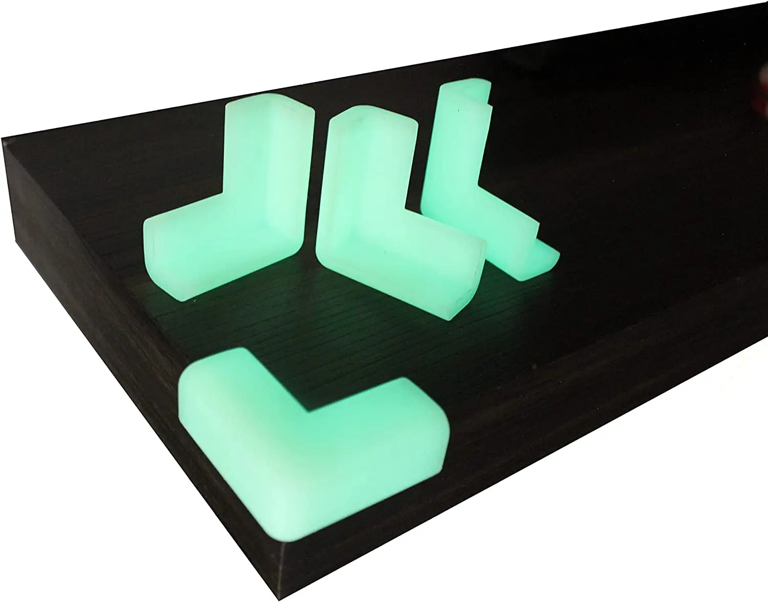 10pcs Baby Safety Fluorescent Luminous Anti-Collision Corner Protectors for Kids Child Safety Cushion Furniture Guard