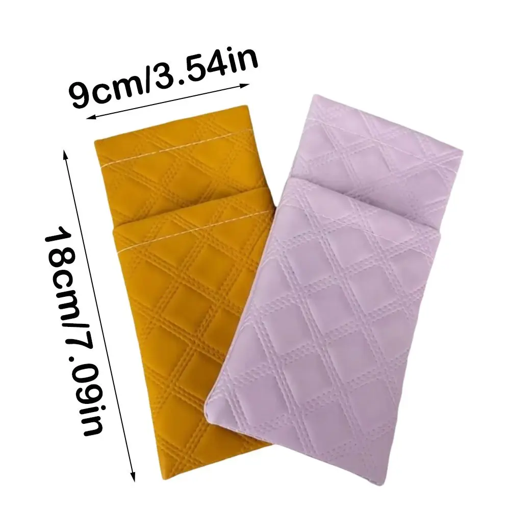 حقيبة تخزين النظارات الشمسية ذات الطبقة الواحدة/المزدوجة من جلد البولي يوريثان حقيبة نظارات راقية حقيبة نظارات مقاومة للماء