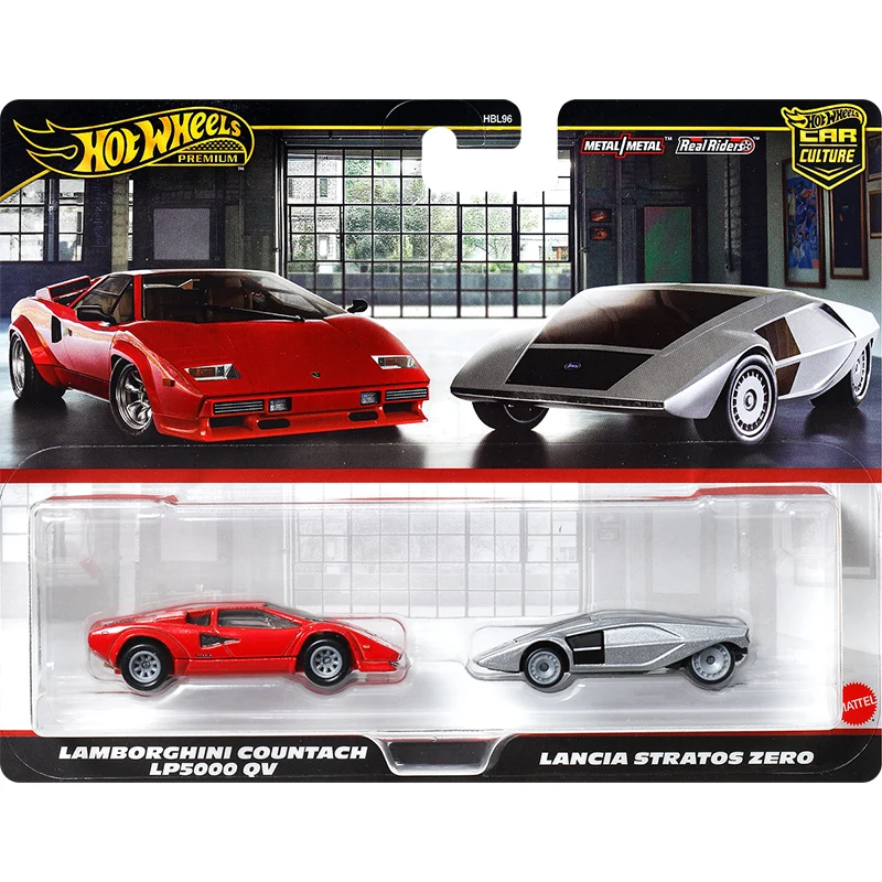 Genuine Hot Wheels Premium Car Culture Boys Toys 1:64 Diecast Honda Civic Type R BMW M3 Lamborghini Lancia Model Vehicle Gift