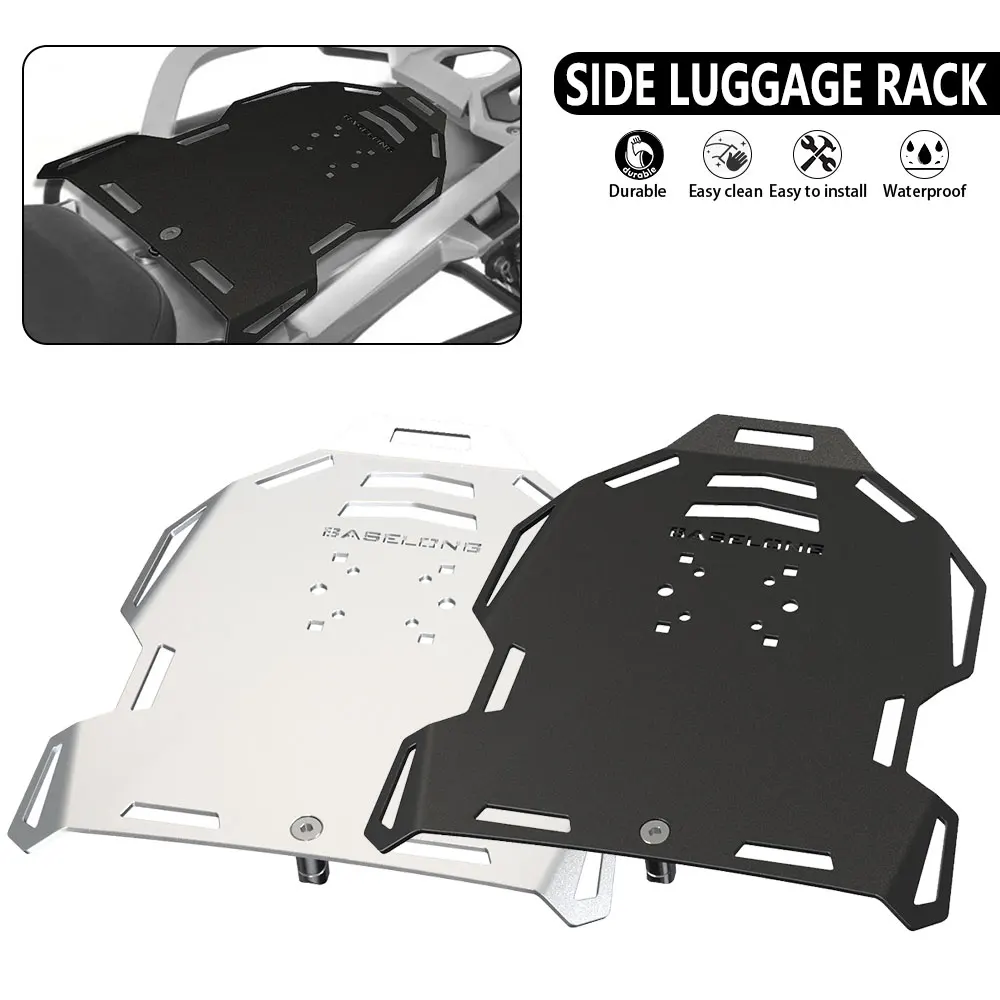 

For BMW R1200GS LC Adventure R1250GS ADV 2014-2023 GS1250 Rear Seat Area Covering Plate Rack Pillion Luggage Rails Cover Carrier