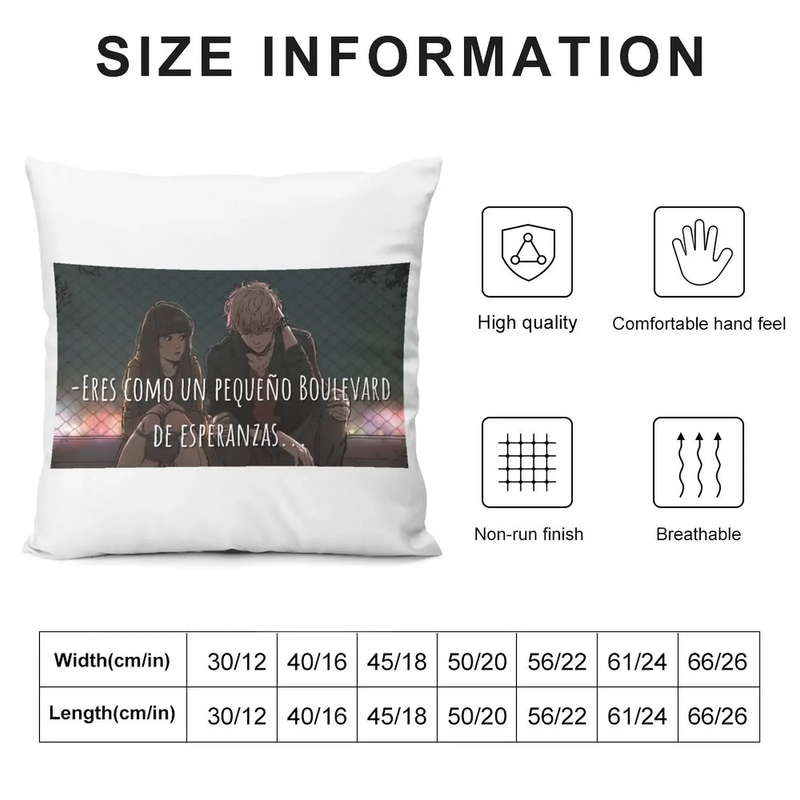 Boulevard Flor M. Salvador Throw Pillow Pillowcase Cushion pillow pillowcase Christmas Pillowcase Luxury Sofa Cushions pillow