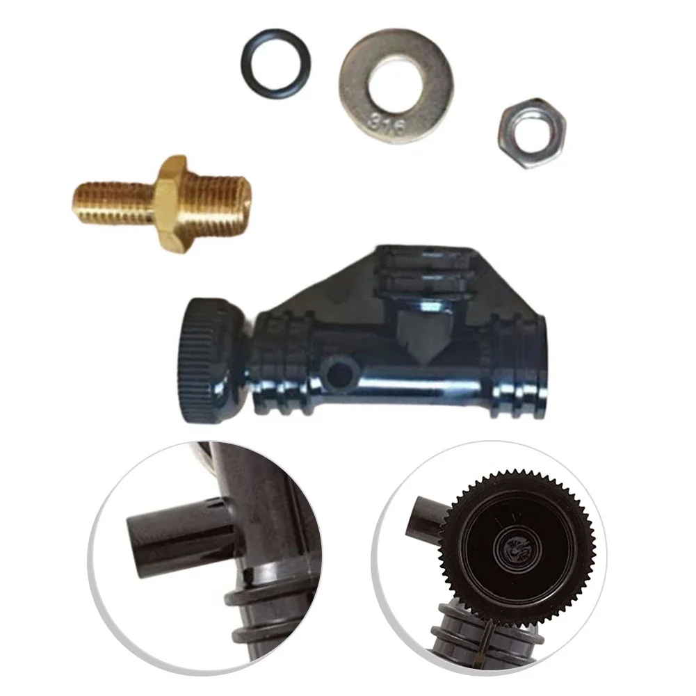 Filter Exhaust Tee Air Bleeder Assembly Trapped Air Removal Easy Installation Design Compact Dimensions High Efficiency Flow