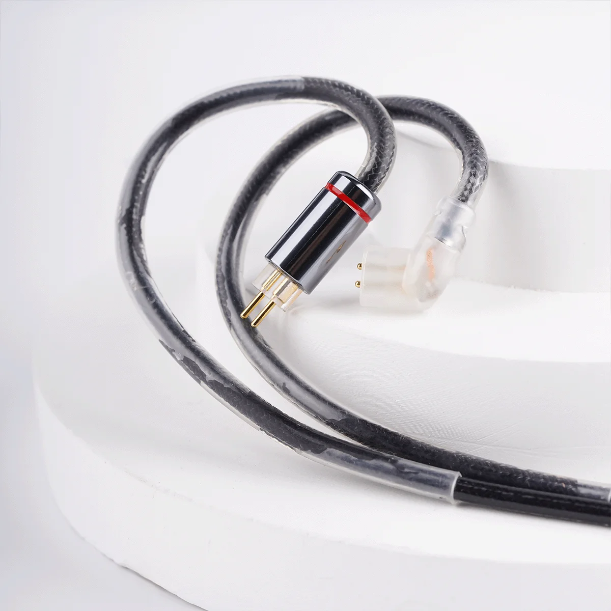 NICEHCK DuskAg HiFi สายอัพเกรด 5N เงิน + OCC ป้องกันชั้น IEM ลวด 2Pin/QDC สําหรับ NX8 METEOR DragonFly 81T Mystic 8