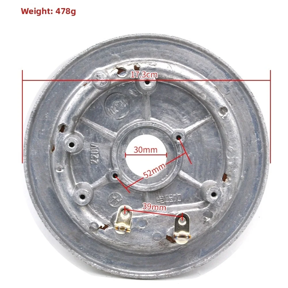 1000W Replacement Part High Foot Heating Plate As Picture High Foot Heating Plate Even Temperature Distribution